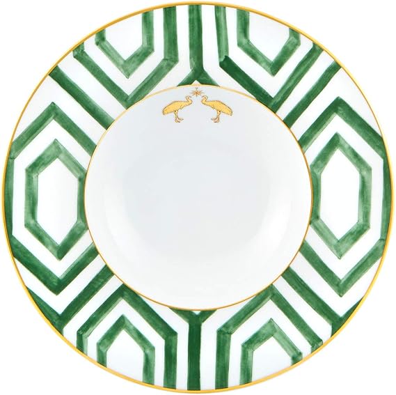 Vista Alegre Amazonia Porcelain Soup Plate - Set of 4