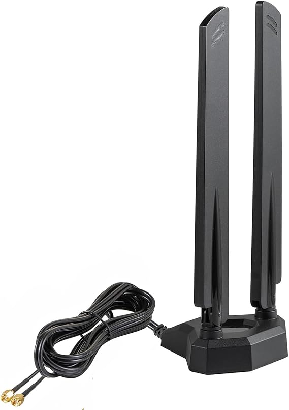 WiFi 7 WiFi 6 WiFi 6e Antenna Magnetic Base Gaming WiFi Antenna for WiFi 7 Router PC Desktop Computer PCI-E WiFi Card WiFi 7 AORUS Gigabyte Gaming Motherboard, Eifagur