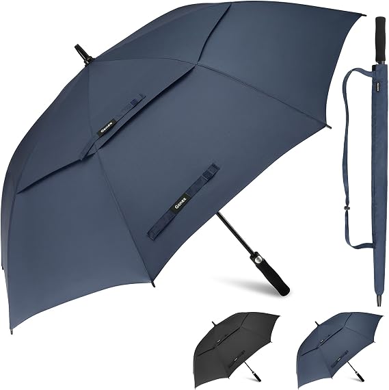 Gonex 62/68/72/80 Inch Golf Umbrella, Auto Open, Windproof, UV Protection