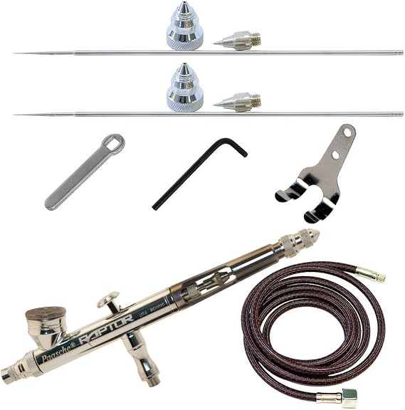 Paasche Airbrush RG-3S Raptor Gravity Feed Airbrush Set