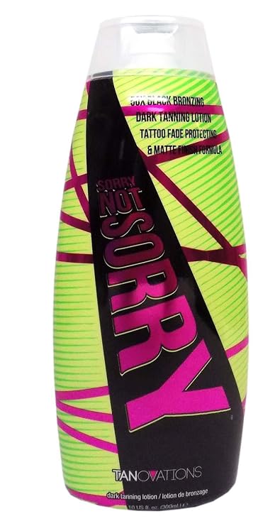 Ed Hardy Sorry Not Sorry, Extreme 50X Black Bronzer, 10 Ounce