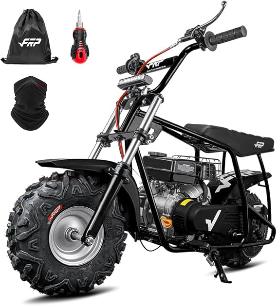 GMB100 Performance Mini Bike 99cc 4-Stroke Hydraulic Brake Suspension Fork