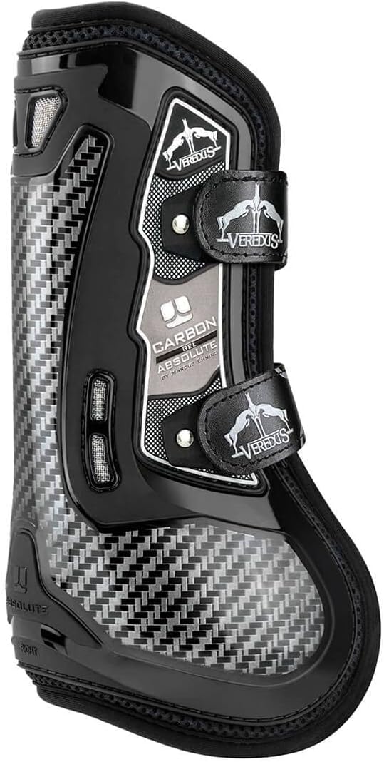 VEREDUS Carbon Gel Absolute Front Boots L Black