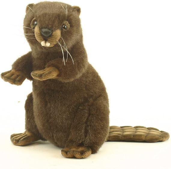 Hansa Upright Beaver Plush