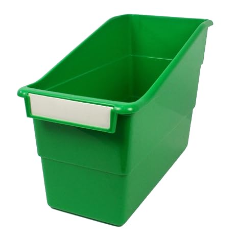Romanoff Tattle Shelf File, Green