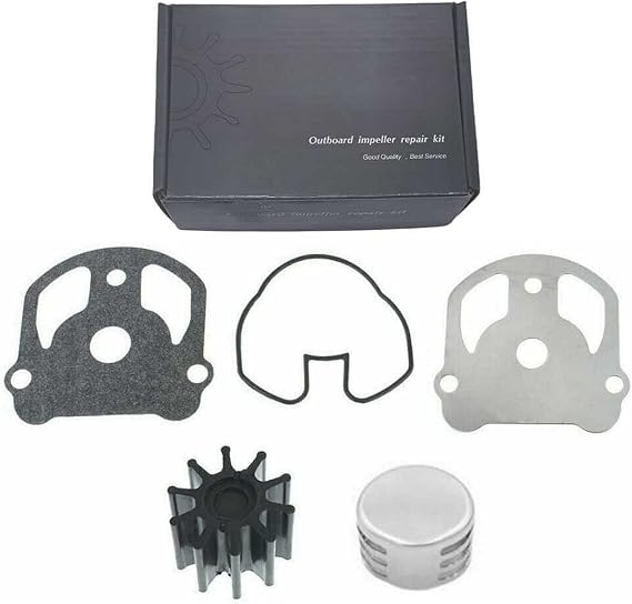 YiheoZux 984461 Water Pump Impeller Kit Replaces OMC Cobra 1986-1993 Outboard 777128 983895