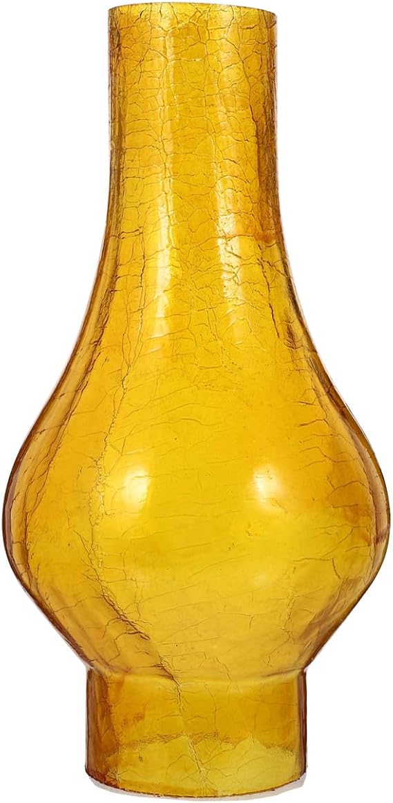 KALLORY Frosted Glass Lampshade Replacement for Wall Light Cover Accessory Retro Style Glass Light Shade for Wall Sconce and Oil Lamp 9.96 X 5.11 X 5.11 in Bedroom Living Room