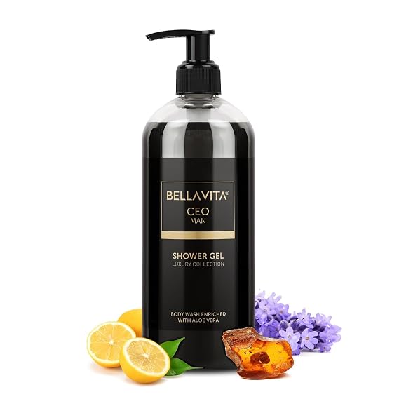 BellaVita Luxury CEO MAN Body Wash | 500 ml | Deep Cleansing