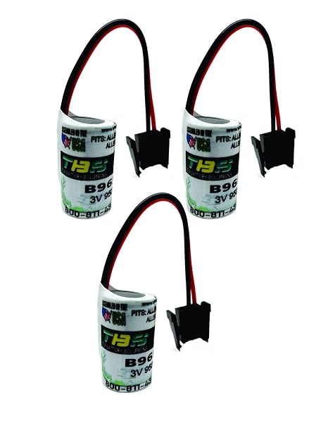 3PC B9650T Allen Bradley 1747-BA,1769-BA Replacement Battery Fedco B9650T