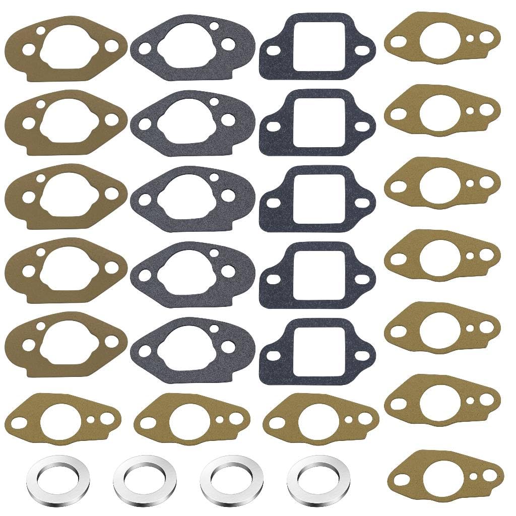 Strongthium HRX217 Push Lawn Mower GCV160 Carburetor Gasket Set for Honda GCV190 HRS216 HRB216 HRR216 HRZ216 GCV135 GSV190 Engine Power Pressure Washer 16221-883-800 16212-ZL8-000 16228-ZL8-000