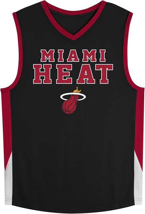 Outerstuff NBA Teams Youth Boys Knit Top Jersey T-Shirt with Team Logo (8-20)