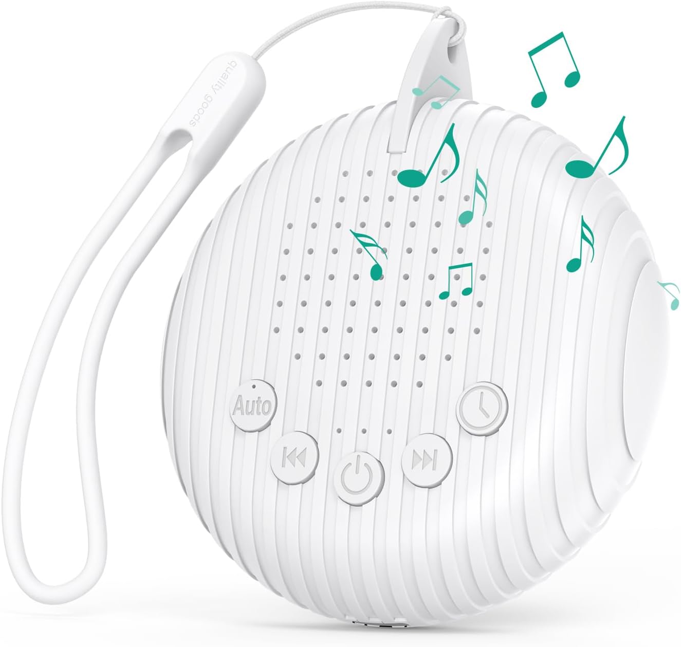 ORIA Sound Machine White Noise Machine, Portable, 10 Soothing Nature Sounds, Timer & Memory Functions, USB Rechargeable, for Baby Sleep, Nursery, Office, Travel