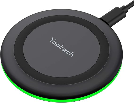Yootech Wireless Charger,10W Max Wireless Charging Pad(No AC Adapter)