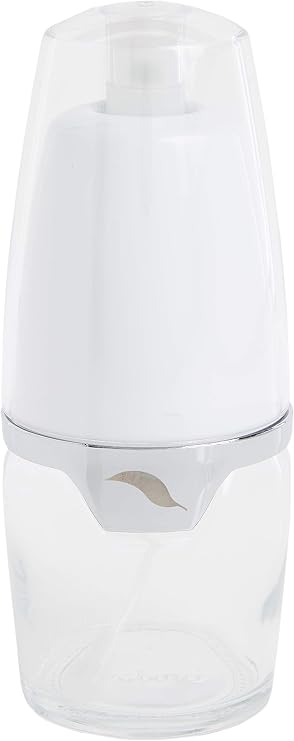 Prepara Deluxe Oil Mister, Chrome Band, White/Chrome
