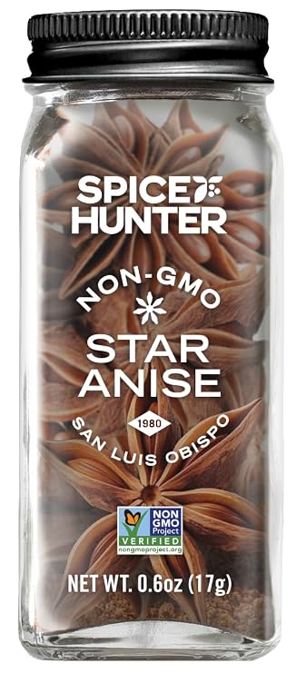 Spice Hunter Star Anise, Whole, 0.6-Ounce Jar
