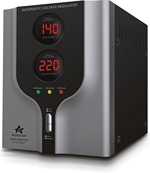 Norstar Power Converter & Stabilizer (1000W) - Step Up/Down Transformer with Automatic Voltage Regulator