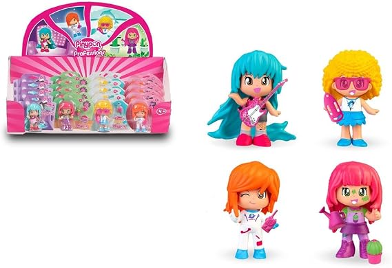 Pinypon Professions Figure with Double Facial Expression! includes Accessories - Assorted Models