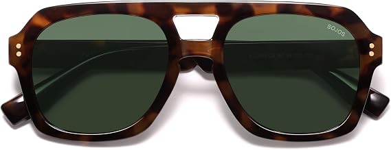 SOJOS Retro Polarized Aviator Sunglasses Womens Mens SJ2385