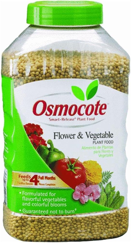 Osmocote 273260 Outdoor and Indoor Smart-Release Plant Food Jar, 1.25-Pound
