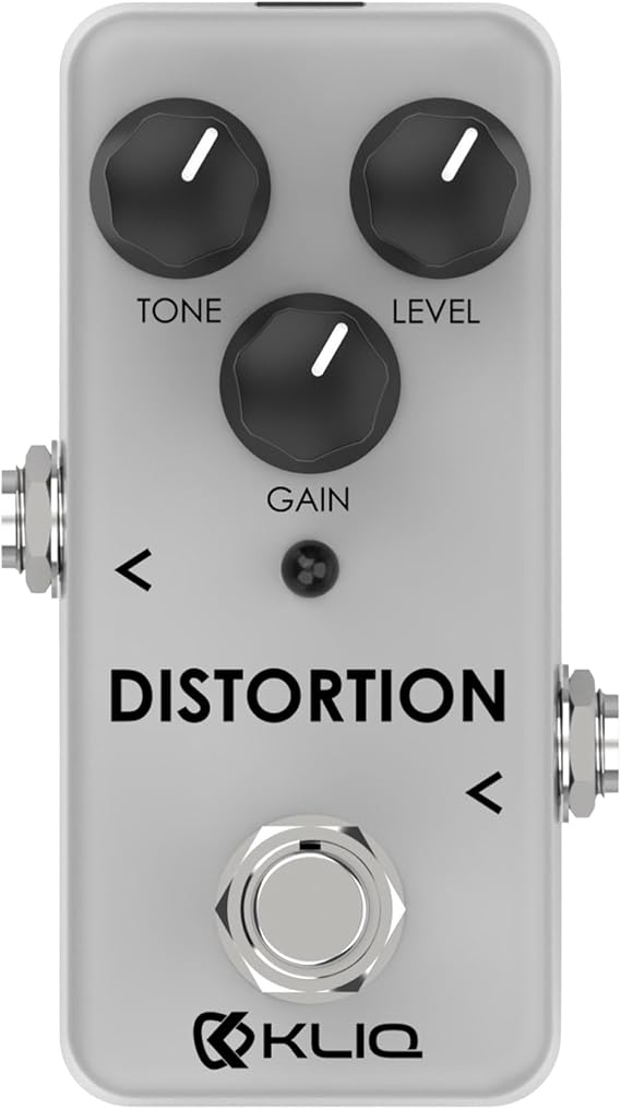 KLIQ Tiny-Distortion Effect Pedal for Guitar & Bass