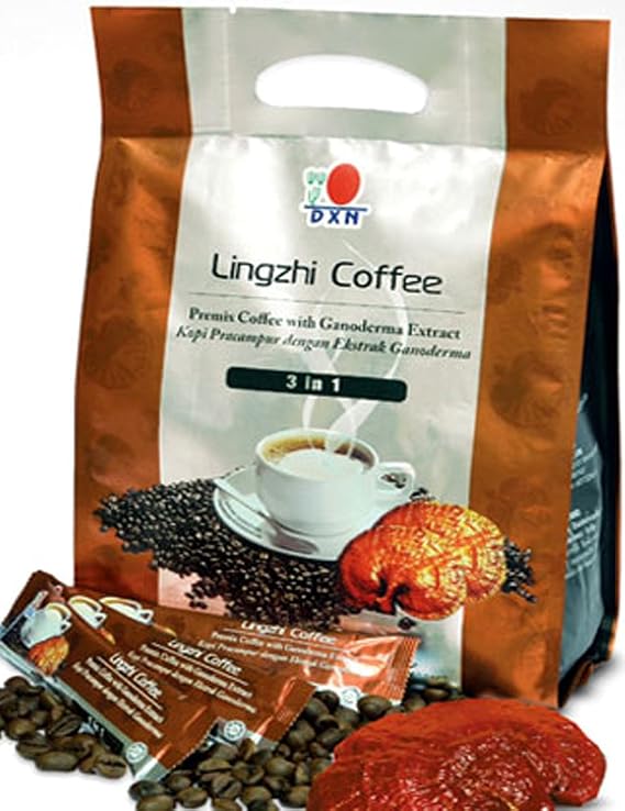 5 bags of DXN lingzhi 3 in 1 coffee - healthy drink with ganoderma
