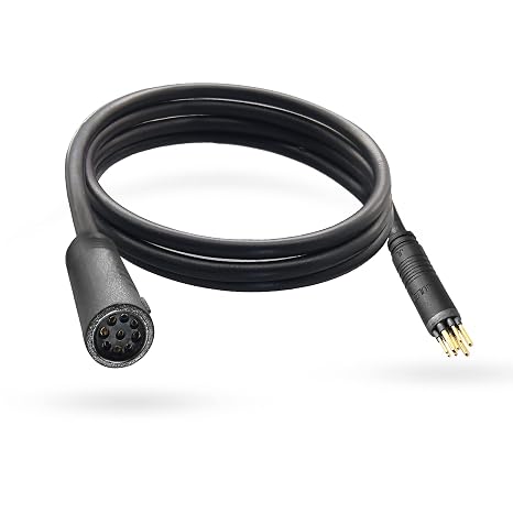 Dbrand Ebike Hub Motor Extension Cable,9 Pin Waterproof Extension Cable for Electric Bike and Escooter Female to Male 60cm 130cm 160cm Wire of Conversion Kit (9PIN 60cm)