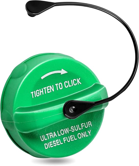 Diesel Gas Cap 52013994AB Compatible with 2005-2006 Jeep Liberty, 2018-2021 Jeep Wrangler, 2014-2015 Ram 1500, 2007-2020 Dodge Ram 2500, 2007-2021 Dodge Ram Diesel Fuel Cap