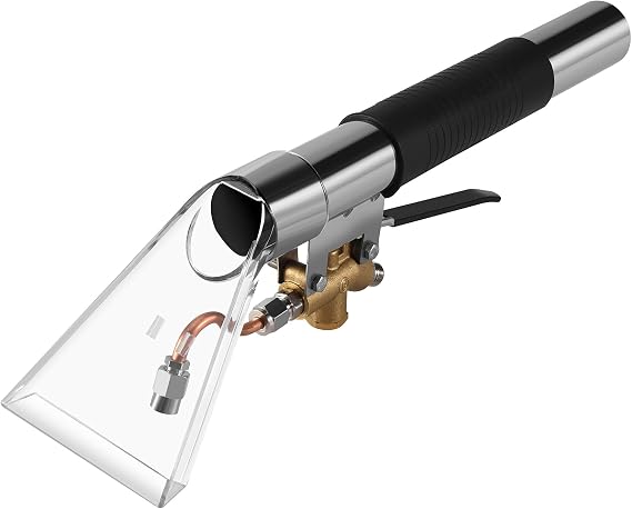 Carpet Extractor Upholstery Carpet Cleaning Extractor Machine Auto Furniture Cleaning Hand Tool, silver & black, 500135842