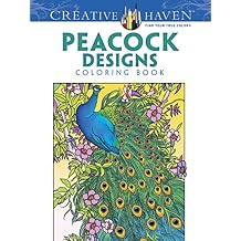 Creative Haven Peacock Designs Coloring Book (Adult Coloring Books: Animals) Paperback Coloring Book, May 21, 2014