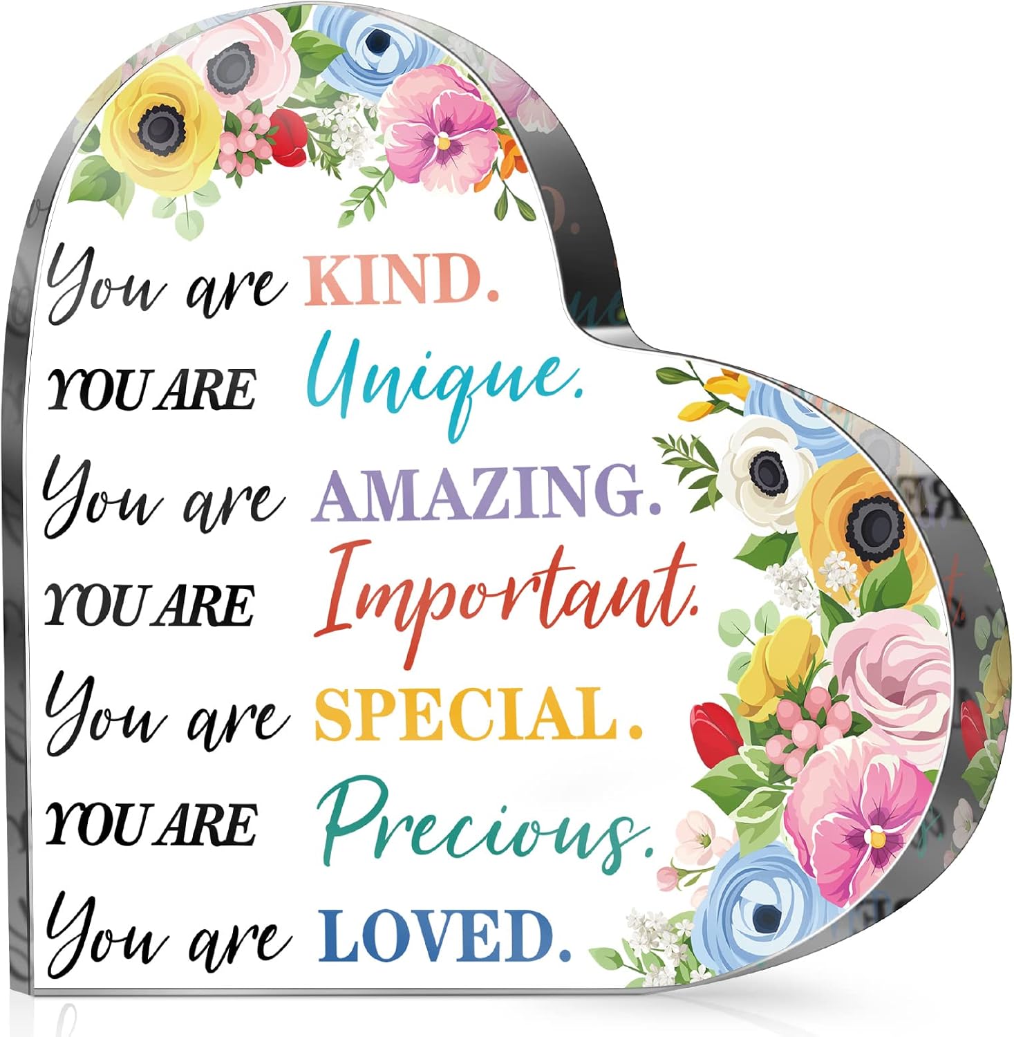 You are Amazing Inspirational Gifts for Women Religious Gifts Motivational Cheer up Christian Paperweight Birthday Office Encouragement Table Centerpieces for Coworker Friends Daughter