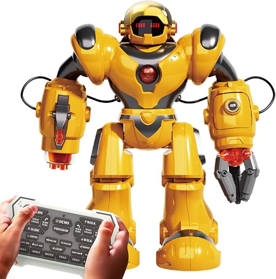 BEZGAR Programmable RC Robot with 22 Actions & 78 Expressions