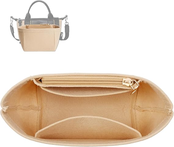 Purse Organizer Insert for Longchamp XS, Felt Anti-Sag