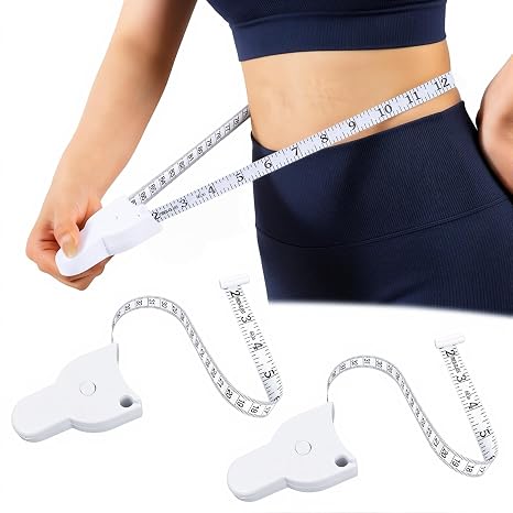 Body Measuring Tape for Body Measurements Waist Measure Fitness Tape Measure for Weight Loss Waist Bust Arms Hip Measurement Suitable Fitness Enthusiasts, 60 Inches Long
