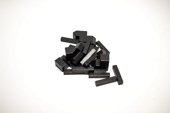 Black Wood Replacement Pieces for Settlers of Catan
