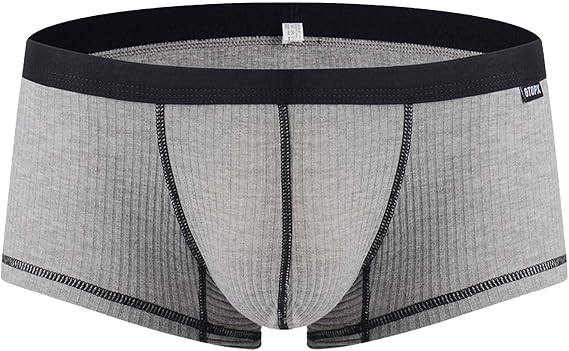 Stretch Boxer Briefs for Men Comfortable Classic Underwear Friendly Breathable Shorts