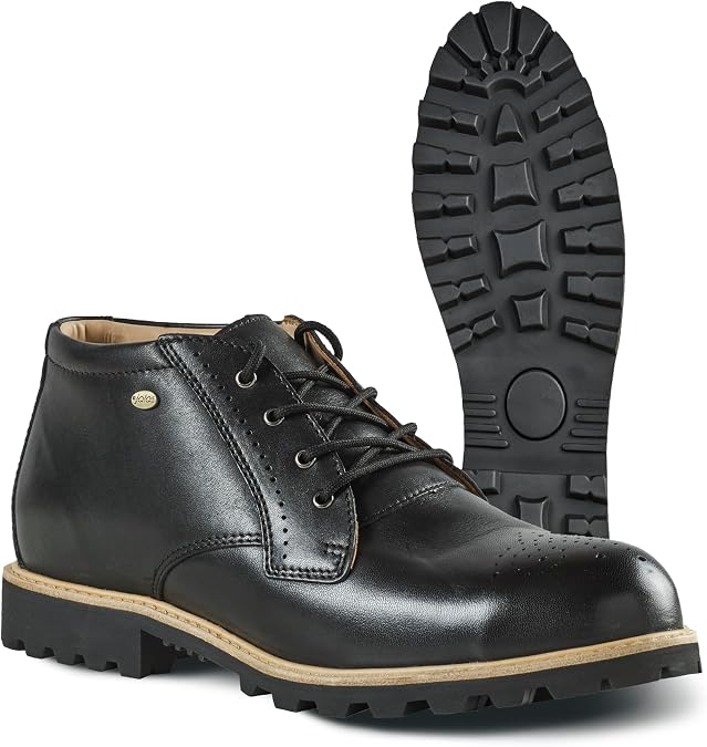 Jalas 2118/2128 VIP Collection Steel Toe Dress Shoes - Cat II S3 - Low-Cut Business Shoe in Leather Combined with a Safety Shoe - Aluminum Toe Cap Work Shoe