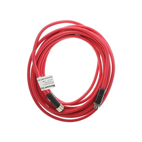MDE45WB-4MFP-5M-RD Etherplug 4-Pin Male to Female Cable Assembly, 5-Meter
