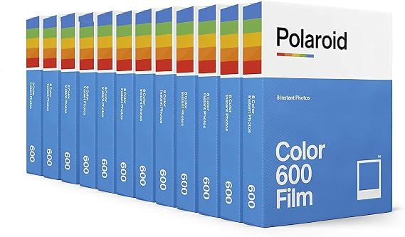 Polaroid Originals Color Film for 600-12-Pack, 96 Photos (4966)