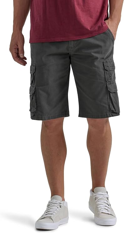 Wrangler Authentics Mens Premium Twill Cargo Short