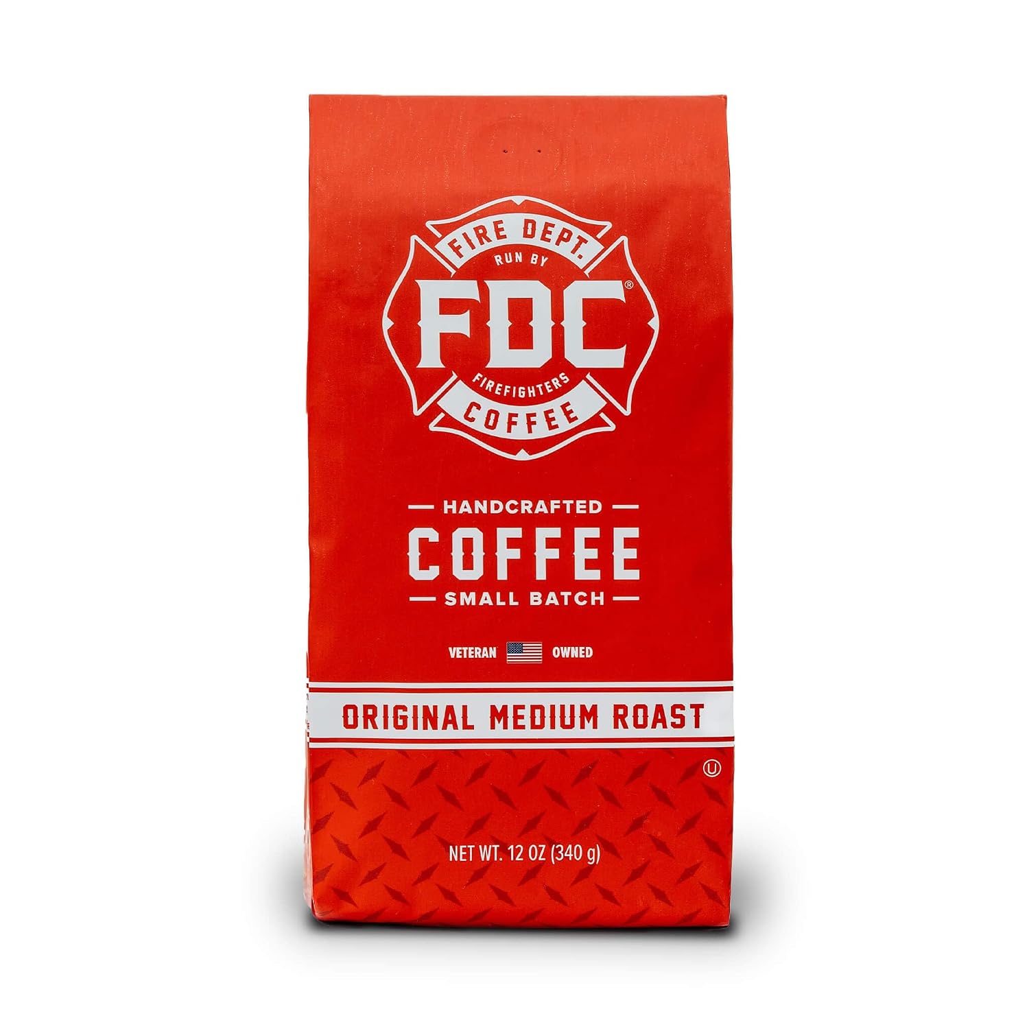 Fire Department Coffee | 12 oz Coffee | American Made, Roasted in the USA, Small Batch, Kosher Coffee| Certified Veteran Owned