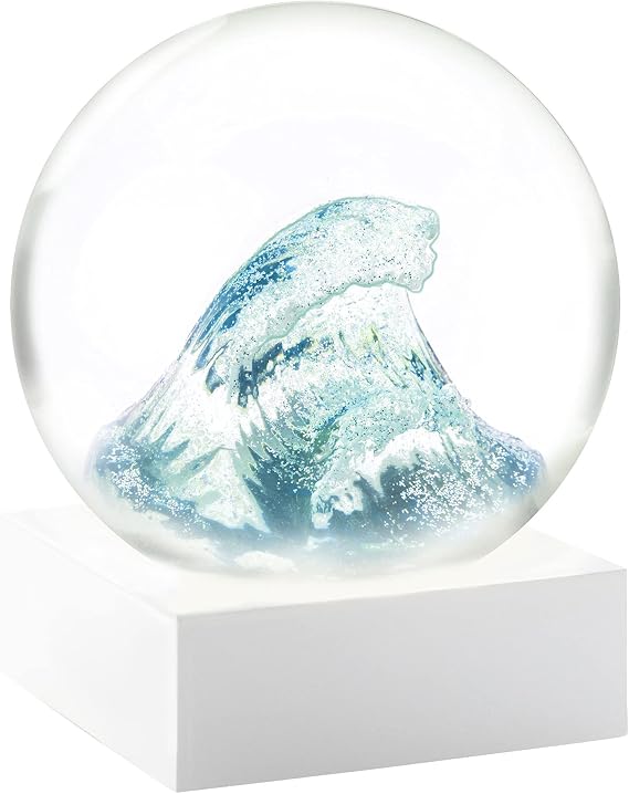 CoolSnowGlobes Wave Cool Snow Globe