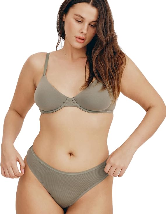 Organic Basics Women's Core Unlined Wired Demi Bra