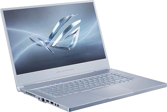 ROG Zephyrus M Thin and Portable Gaming Laptop, 15.6” 240Hz FHD IPS, NVIDIA GeForce GTX 1660 Ti, Intel Core i7-9750H, 16GB DDR4 RAM, 512B PCIe SSD, Per-Key RGB, Windows 10 Pro, GU502GU-XH74-BL, Blue