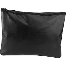 KICHOUSE Explosion Fiberglass Bag Fire Resistant File Bag Stylish Money Cash Protection