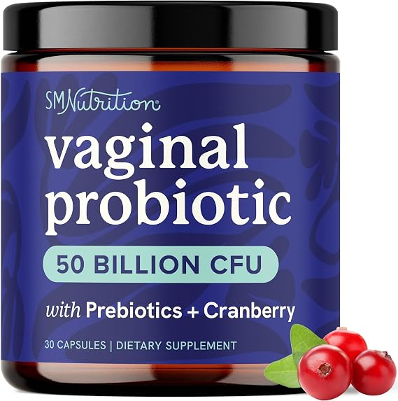 Vaginal Probiotics, 50 Billion CFU, Vaginal Health & pH Balance for Women