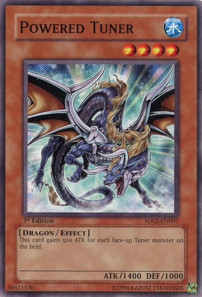 Yu-Gi-Oh! - Powered Tuner 5DS2-EN007 - 5Ds Starter Deck 2009-1st Edition - Common