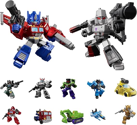 BLOKEES Rakamlar Transformers Defender Sürüm 01 Parçalanmış İttifak