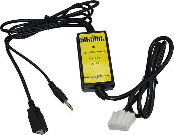 USB Aux Interface Adapter for Mazda 2 Mazda 3 Mazda 5 Mazda 6 MC4 MX5 RX8 2006-UP Car Audio Cable