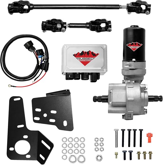 Rugged Front Electric Power Steering Kit for Maverick Sport 1000/Max 1000, Maverick Trail 800/1000, Steers Easily, Make Your Ride Better, Easy Install (See Fitment Details in Description)