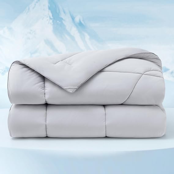 Bedsure Cooling Comforter Blankets for Hot Sleepers, All Season, Full